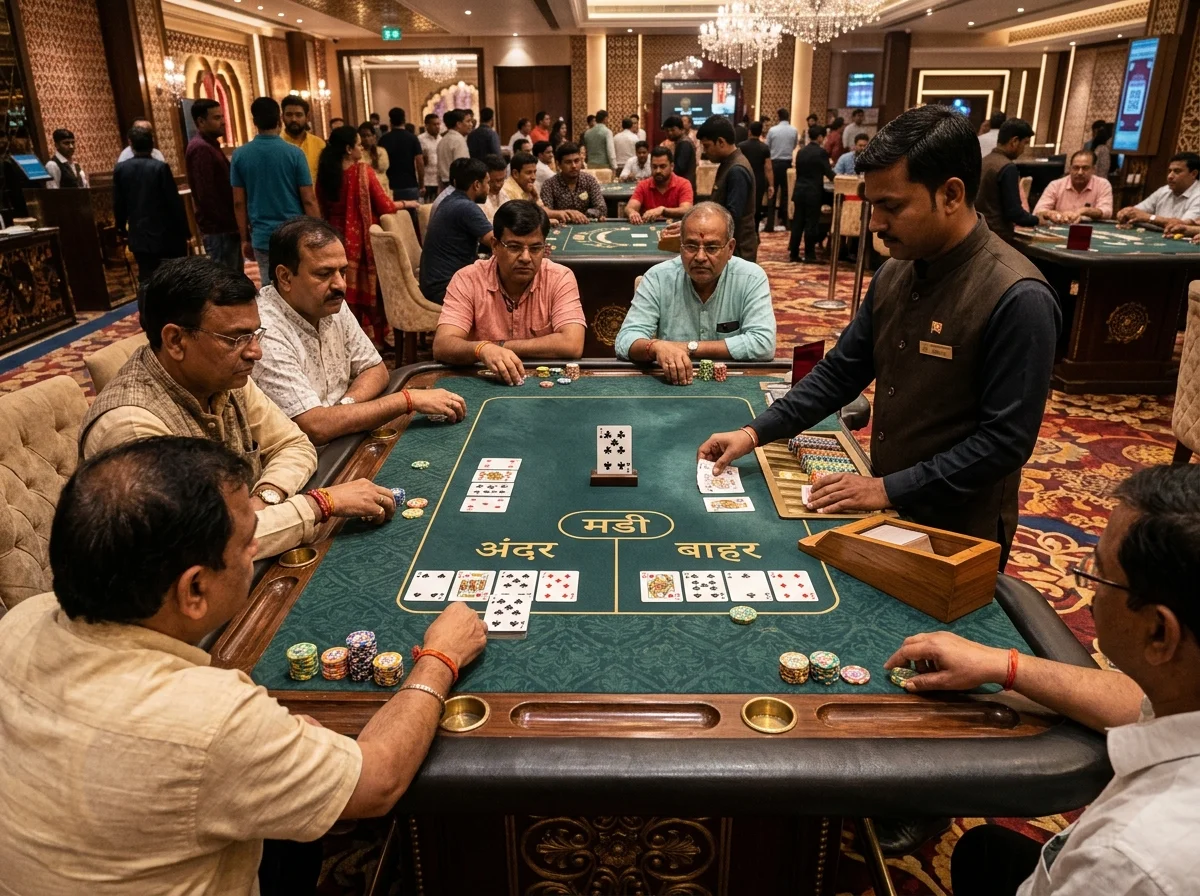 Andar Bahar live bord på Holyluck Casino