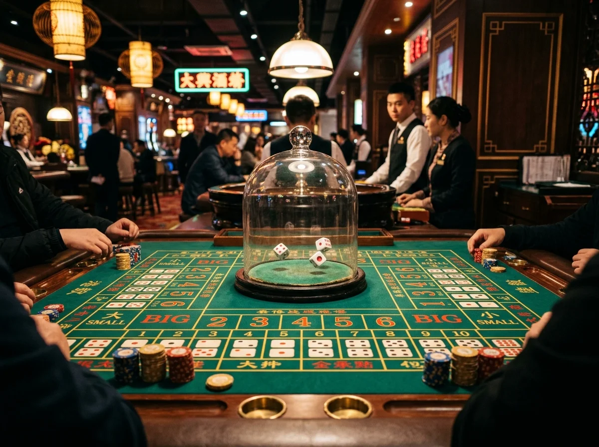 Sic Bo live bord på Holyluck Casino
