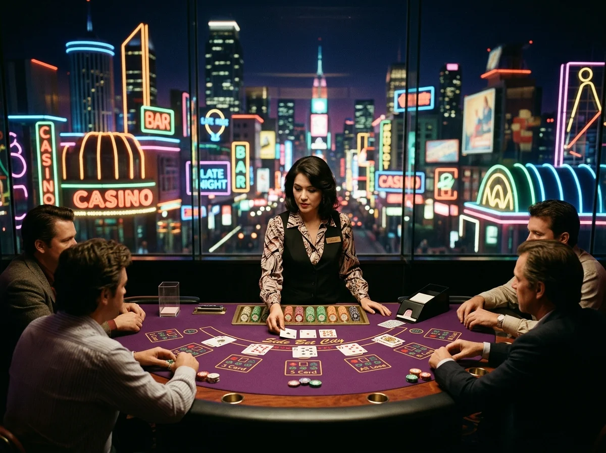 Side Bet City live bord på Holyluck Casino
